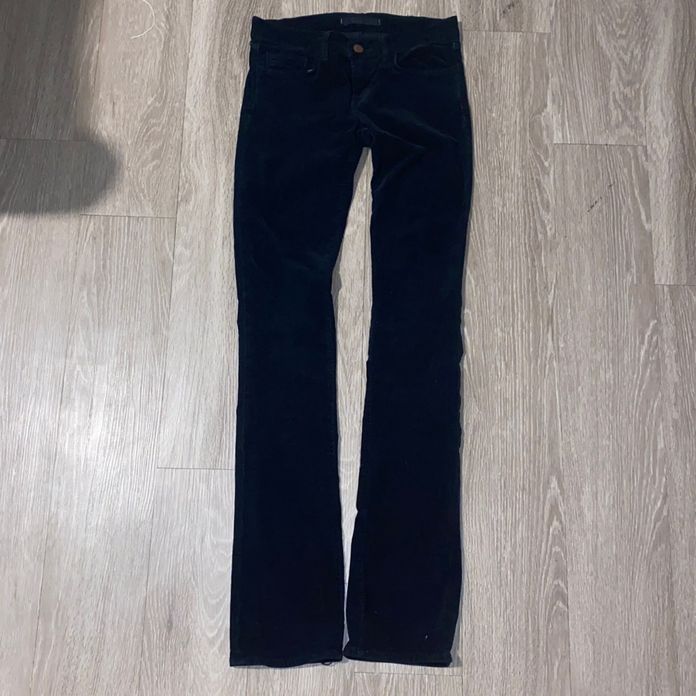 JBRAND corduroy cigarette leg pant